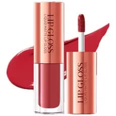SADOER, Brilho Labial Líquido Matte, À Prova D'Água, Resistente a Transferência, Longa Duração, 12 Cores, 2g (08 #   Pó
