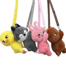 SKZOO Stray Kids Bolsa Crossbody K-pop Idol SKZ Fãs Presente De Aniversário Wolfchan Jiniret Leebit Felix BangChan