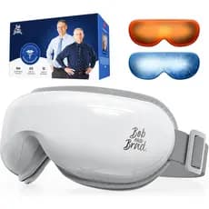 Massageador Ocular BOB AND BRAD com Aquecimento e Resfriamento, Elegível para FSA-HSA, Máscara Massageadora Ocular Aquec