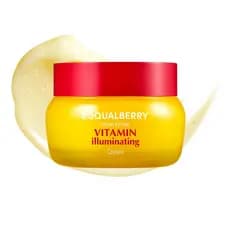 EQQUALBERRY Vitamin Illuminating Cream – Vitamin C & 5% Niacinamide + 3% TXA | Dark spots Cream | Ceramide Barrier Stren