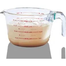 Copo Medidor de Vidro Grande de 8 Copos - Tigela de Mistura para Cozinha, Copos Medidores de Líquidos, Conjunto de Utens