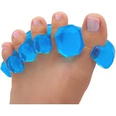 YogaToes GEMS: Separador e Esticador de Dedos em Gel - A Escolha da América para Combater Joanetes e Dedos em Martelo (T