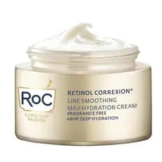 RoC Retinol Correxion Max Hydration Hidratante Facial Diário Antienvelhecimento com Ácido Hialurônico, Sem Fragrância, C