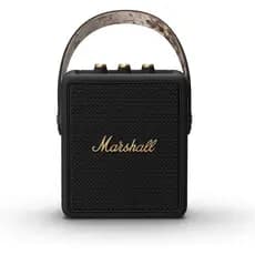 Caixa de Som Bluetooth Portátil Marshall Stockwell II, Preta e Latão 23FQ