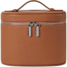 Bolsa de Maquiagem honitty, Estojo de Maquiagem para Viagem com Compartimentos e Alça, Organizador de Cosméticos Portáti