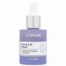 goPure Actives Firm & Lift Serum - Sérum Antienvelhecimento com Retinol para uma pele mais lisa, uniforme e radiante, e