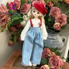 YONGWANG 1 Conjunto De Bonecas Bjd De Princesa , Com Peruca De Maquiagem , Boneca De 30 Cm E Roupas , Juntas Esféricas