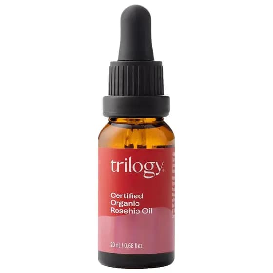 Óleo de Rosa Mosqueta Orgânico Certificado Trilogy, Nutrição Intensiva, Melhora a Aparência de Cicatrizes, Estrias, Linh