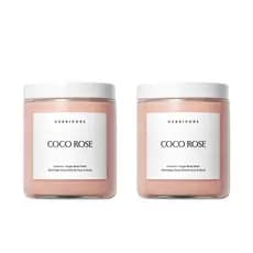 HERBIVORE Coco Rose Esfoliante Corporal de Óleo de Coco |   Esfoliante Corporal com Manteiga de Karité |   Suaviza e Ama