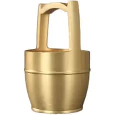 LL-12800709 Ornamento de Latão Dourado FENGSHUI, Latão Durável, Decoração Feng Shui para Qualquer Ocasião. Uma peça deco