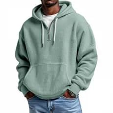 Moletom com capuz masculino verde com estampa 3D moletom masculino com capuz duplo e zíper