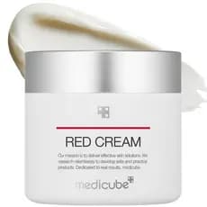 Creme Vermelho Medicube 2.0 | |   Fórmula hipoalergênica, adequada para pele sensível. |   Calmante e aliviante |   A fó