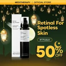 [MEDITHERAPY] Sérum para Manchas Escuras Retinais 150ml (Rosto e Corpo) / Cuidado Diário para Manchas / Retinol para Man