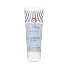 First Aid Beauty - Pure Skin Facial Cleanser, remove eficazmente maquiagem, sujeira e impurezas, limpador suave que deix