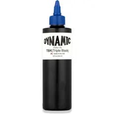 Frasco de Tinta Tripla Preta Dynamic Color Co 8 oz