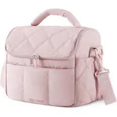 Bolsas Térmicas para Almoço BAGART para Mulheres, Lancheira Acolchoada Bonita, Bolsa Térmica Leve e Impermeável, Reutili