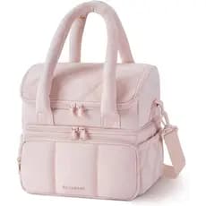 Bolsa Térmica BAGART para Mulheres, Caixa de Almoço Isolada de Dupla Camada, Bolsa Térmica Acolchoada, À Prova de Vazame