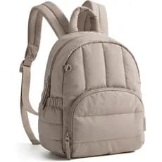 Mochila Mini Feminina BAGART, Mochila Pequena Leve de Pluma, Mochila Casual Acolchoada, Mochila Escolar Impermeável, Mar