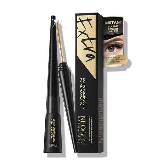 [K-Beauty] Máscara Metálica Ultra-Intensa para Cílios Neogen Dermalogy 0,20 onças | Máscara para Cílios, Máscara Alongad