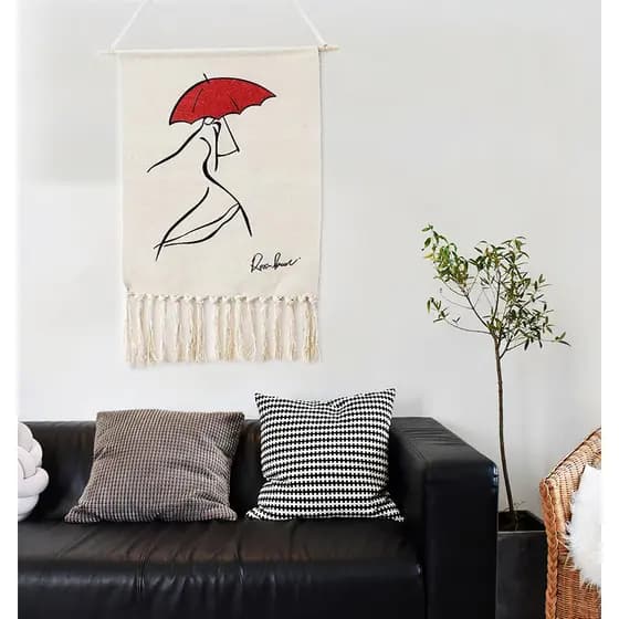 [Novos produtos] Tapeçaria de quarto Tapeçaria Pendurada na parede Cabeceira B & B Pintura decorativa Pano de fundo ins