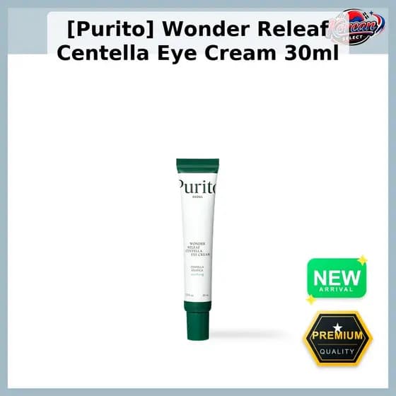 [Purito] Wonder Releaf Centella Creme Para Os Olhos 30ml/Coreano/Fórmula Antienvelhecimento/100 % Autêntico Da KoreanSel