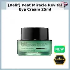 [Belif] Creme Para Os Olhos Turfa Miracle Revital 25ml/Coreano/Fórmula Revitalizante/100 % Autêntico Da KoreanSelect