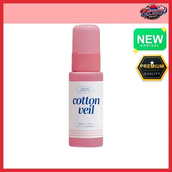 [daiso] Névoa Desodorante De Perfume De Véu De Algodão , 50ml , 1 Unidade/Coreana/Aroma Da KoreanSelect