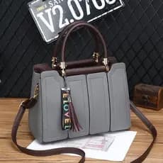 Bolsa feminina multicamadas 2026, bolsa de ombro para senhoras europeias e americanas, nova moda de verão, elegante, gra