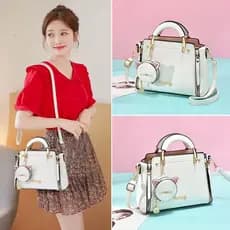 Bolsa Yinxieman 2026, nova moda, bolsa feminina de grande capacidade, bolsa transversal versátil de alta qualidade.