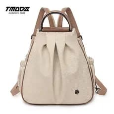 [TMOOS] Mochila Feminina Versátil Original 2026, Simples, Leve, Grande Capacidade, Bolsa de Ombro Único