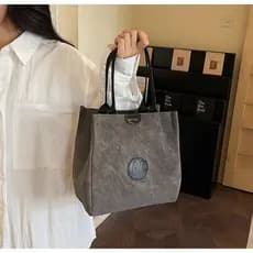 Nova Bolsa Feminina 2026: Bolsa de Mão de Grande Capacidade, Versátil e Única, Bolsa de Almoço Portátil, Bolsa Pequena E