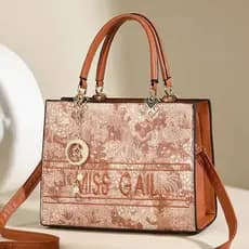 Bolsa feminina bordada 2026, nova bolsa de mão de alta capacidade, moderna e elegante, versátil para usar no ombro ou co