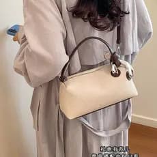 Bolsa Feminina de Moda, Bolsa de Ombro Transversal Versátil Nova 2026, Simples e Popular para o Dia a Dia