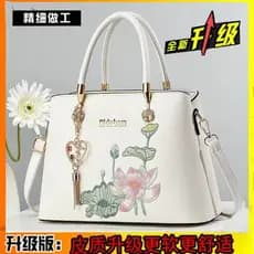 Bolsa transversal versátil para mulheres, nova bolsa de alta qualidade, estilo chinês, de grande capacidade, elegante, p