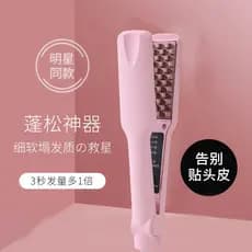Modelador de cachos tipo "corn curler" para levantar a raiz do cabelo, modelador de cachos, clipe volumizador, pequena f
