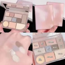 Paleta de Maquiagem SWEET MINT10 - Iluminador, Sombra para os Olhos, Blush, Paleta de Contorno, Paleta de Maquiagem Mult