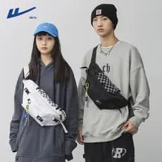 Bolsa esportiva diagonal masculina Rebound, leve e resistente à sujeira para ciclismo.