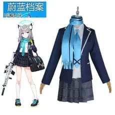 Cosplay de Sunaookami Shiroko de Blue Archive, Fantasia de Personagem de Anime
