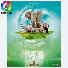 Ark Nova – Um Jogo de Tabuleiro da Capstone Games para 1-4 Jogadores – Jogos de Tabuleiro para Noites de Jogos em Famíli