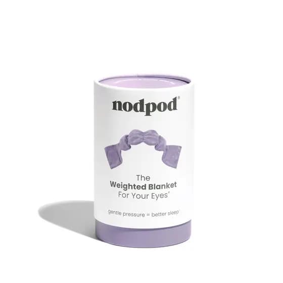 NodpodMask - Cobertor Ponderado para os Seus Olhos, Máscara Ocular para Sono Profundo, Amigável para Dormir de Lado, 100