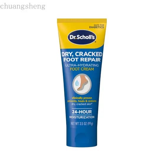 Creme Hidratante Ultra-Hidratante para Pés Secos e Rachados Dr. Scholl's, 3,5 oz, Loção para Cuidados com a Pele dos Pés