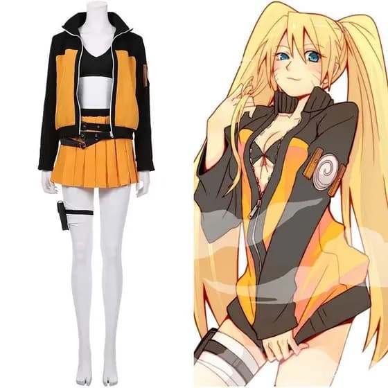 Fantasia de ninja Naruto para mulheres FPHW da MLCZ em estoque. WAPN