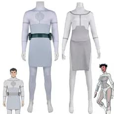 Novidades: Fantasia de Cosplay da Marca Invincible Grayson, Macacão de Super-Herói, Traje de Anime para Halloween e Role