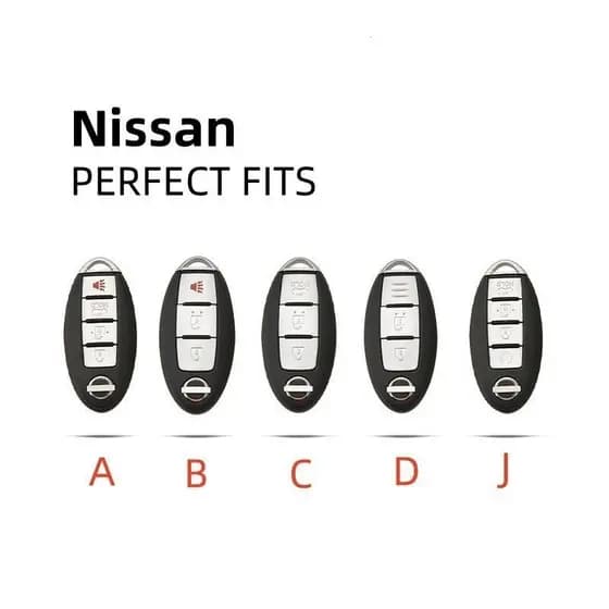 [EM ESTOQUE] Capa para chave de carro Nissan para Serena, Slyphy, Navara, X-Trail, Almera, Grand Livina, Teana, em TPU n