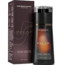 Polar Haircare - Shampoo Tonalizante Castanho Escuro para Mulheres e Homens - Shampoo Tonalizante para Cabelos Brancos