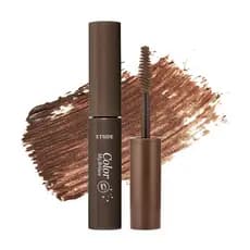 ETUDE Color My Brows, máscara para sobrancelhas, cor 3D, cera de abelha e cera de palma brasileira, cuidado hidr