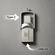 Pen Drive Kapbom KA T 4 4GB Dual Flash Drive USB 3.0 e Tipo