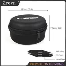 Zrevn-br Bolsa de carretel de pesca EVA capa protetora para bolsa de fiação/jangada/mosca