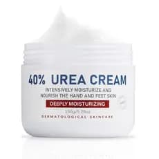 Creme de Ureia OUKEYA 40 Porcento, Creme para Pés e Mãos para Pele Seca e Rachada, Loção de Ureia para Pés de Força Máxi
