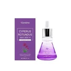 Sérum para a Pele com Cyperus Rotundus, Pós-Depilação, Alivia Irritações, Inibe o Crescimento do Pelo, com Ácido Hialurô